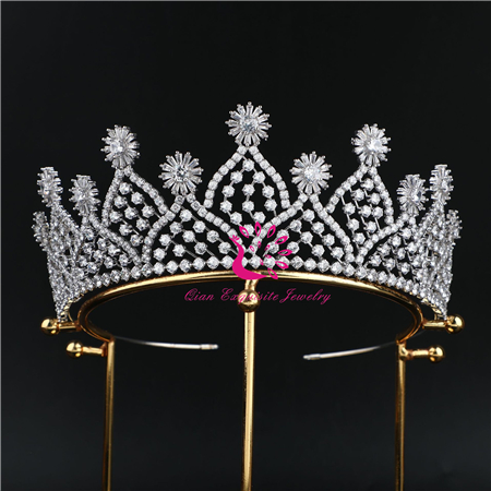 CZ Wedding Tiara