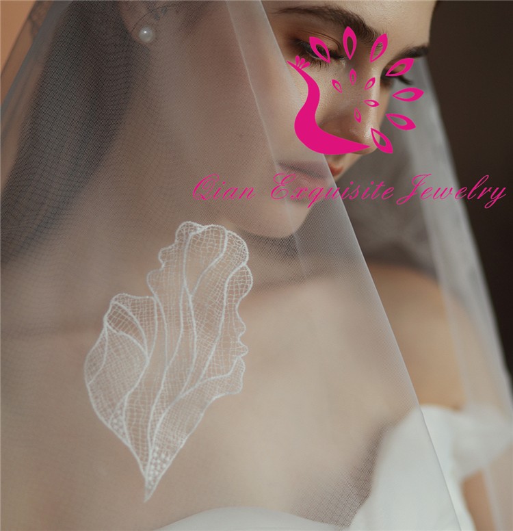 2 tiers Bridal Veil