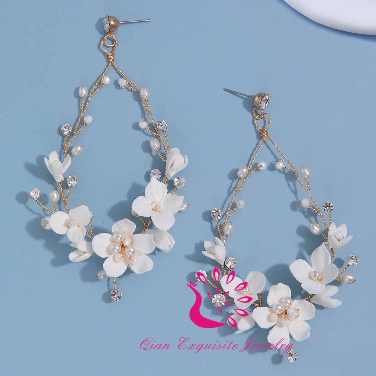 Flower Dangle Earring