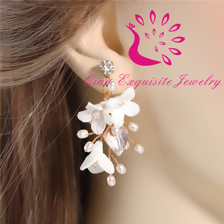New Floral Wedding Earring